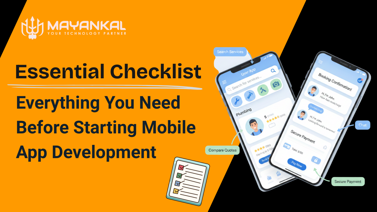 Essential Checklist: Everything You Need Before Starting Mobile App Development